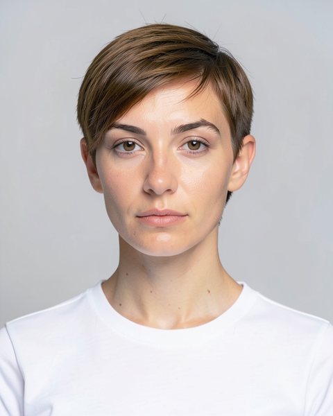Pixie cut haircut